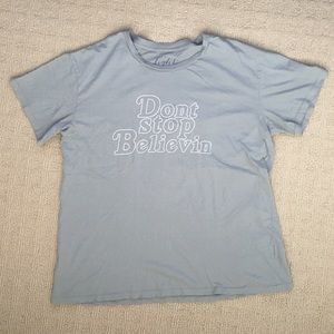 Vintage "Don't Stop Believin" Tee